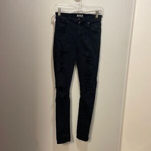 Agolde woman’s black jeans